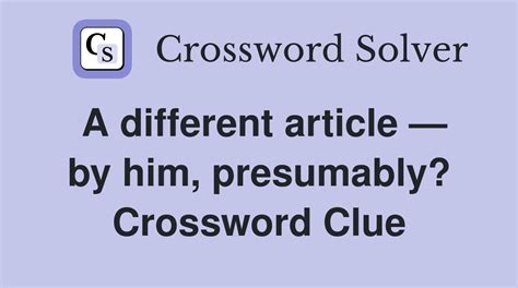 coup organiser crossword